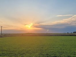 Sunset from camp