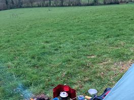 View from the top of the field