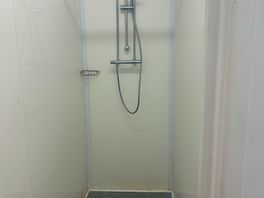 Showers had no divide & needed upgrading