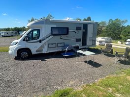 Our serviced plot.
