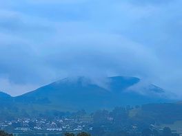 Mountains in the clouds
