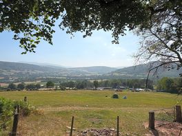 Views from campsite top field.