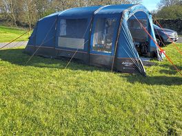 Our tent pitch