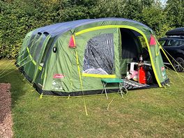 Fantastic pitch! lots of room around us and very level!