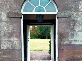 Doorway to the formal garden