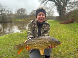 First fish of the day.