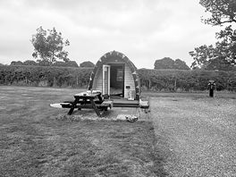 Photo of pod which we stayed in.