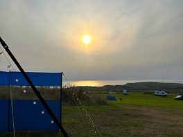 View from our pitch