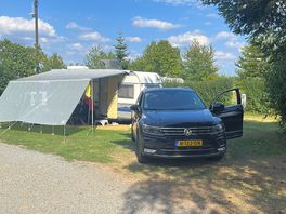 Comfort plek 150 m2 met water en stroom 6 ampere