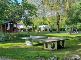 Widok na kempingu