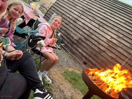 Roasting marshmallows