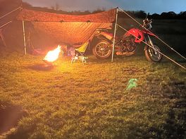 Get for motorcycle camping