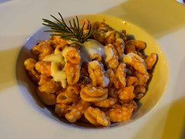 Gnocchetti al ragù, prelibatezza del ristorante