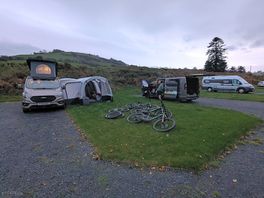 Lots of decent mountain bike options not to far away. we did dyfi, but coed y brenin is also near.