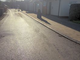 The toilet and shower block