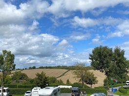 View from our pitch.