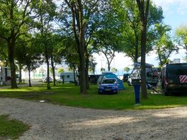 The back of the campsite