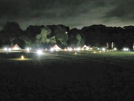 Night time view