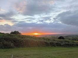 Sunset during our stay