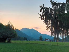 Evening view from the campsite