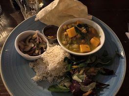 Delicious vegetarian curry
