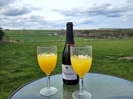 Bottle of prosecco to welcome you