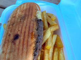 Nice snack from the local restaurant 5 min walk