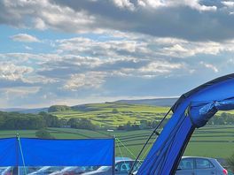 View from our pitch