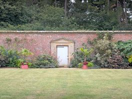 Stunning walled garden