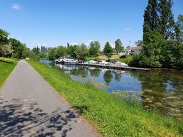 Pleasant canal walk