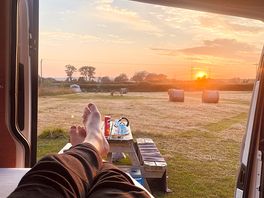Great campsite - blissful evening in the sun
