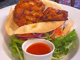 Food from local pub