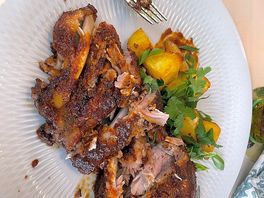 Ribs at the restaurant