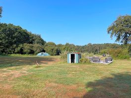 Eating area and a hire tent.