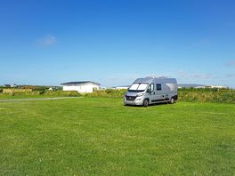 Electric grass pitch