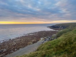 The view on the sites edge