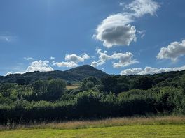 Views onto hills
