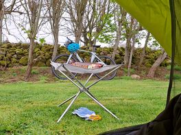 View from inside my tent