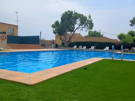 Campsite swimming pool is amazing.