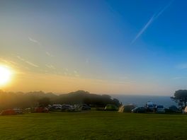 View from ocean view camp
