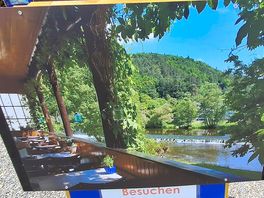From the hotel in the village, lovely quality meals