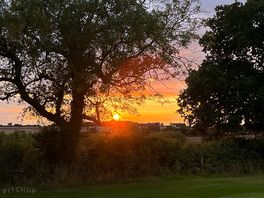 Stunning sunset