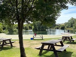 View of the lake