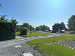 Tourer and tent area