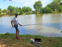 Mon mari adore la pêche. endroit très calme.