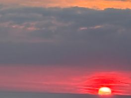 Sunset from field 3.