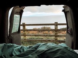 Campervan at crows nest