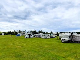 Electric grass pitch
