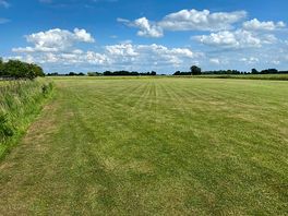 View from the entrance of the field