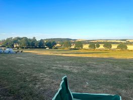 View from our pitch